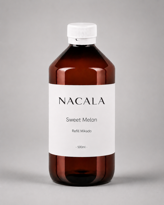 Ambientador mikado 150ml NACALA - Sweet Melon - Olor Dulce a Chucherías de Melón - Fragancia Fresca y Golosa para Hogar y Habitaciones