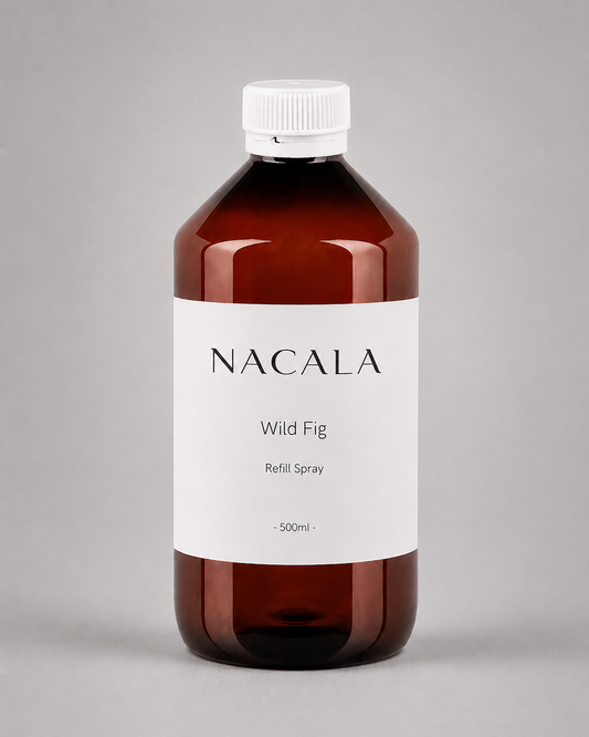 Ambientador Spray Wild Fig NACALA 300ml | 500-1.000 pulverizaciones | Aroma a higuera para hogar, hoteles, clínicas, barberías y oficinas
